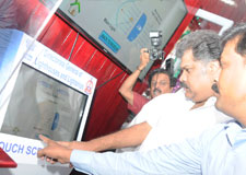 touch screen kiosk software in india